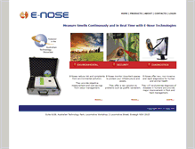 Tablet Screenshot of e-nose.info